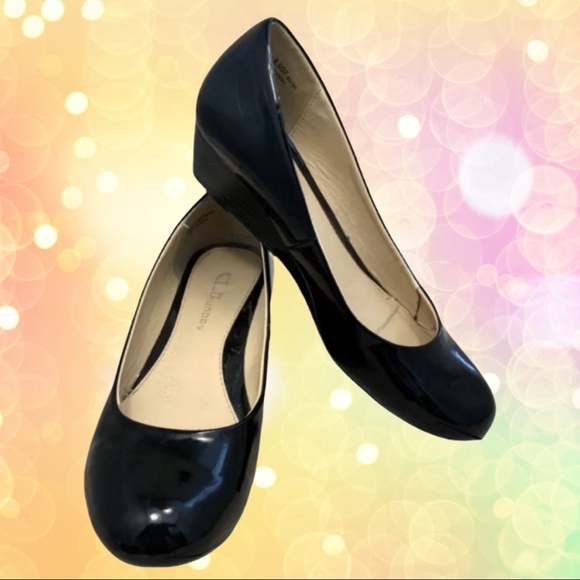 CL by Laundry Shoes - 🎀 CL by Laundry “Marcie” Black Patent Wedge